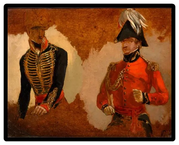 Studies of Royal Horse Artillery Uniform, and of an A. D. C. to the Commander-in-Chief