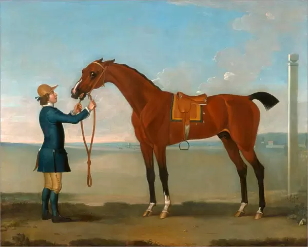 The Duke of Devonshires Flying Childers Flying Childers with a Groom Signed