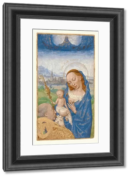 Saint Bernards Vision of the Virgin and Child