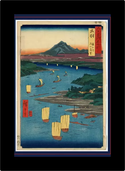 1797-1858 1853. 24. 7 36. 2 Ando Dewa Dewa. Hiroshige