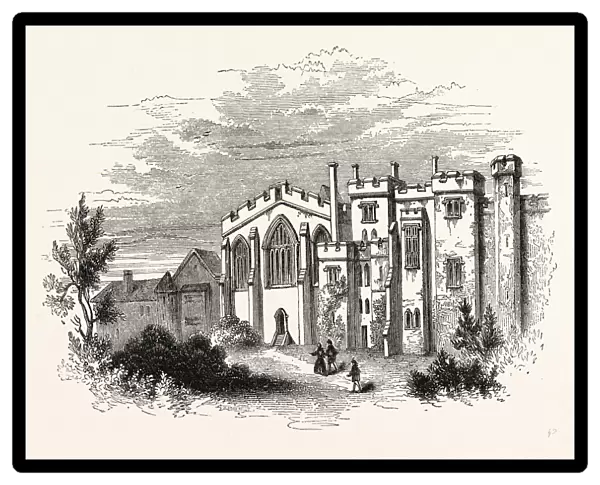 St. Johns Hospital Hollar, London, England, engraving 19th century, Britain, UK