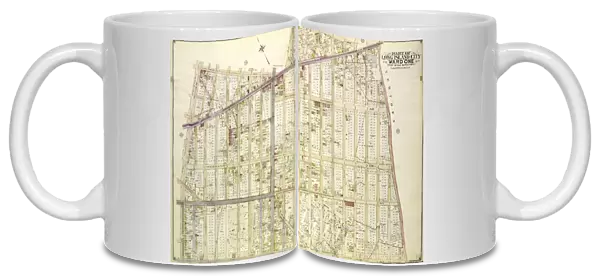 Queens, Vol. 2, Double Page Plate No. 9; Part of Long Island City Ward One Part of