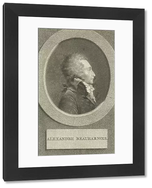 Portrait of Alexandre Beauharnois, Lambertus Antonius Claessens, c. 1792 - c. 1808
