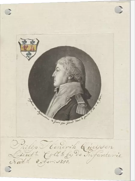 Portrait of Philip Henry Quysen, Francois Gonord, 1794 - 1800