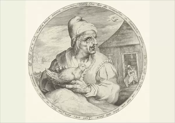 Hen-pecked husband, Harmen Jansz Muller, Cornelis Danckerts (I), 1631 - 1656