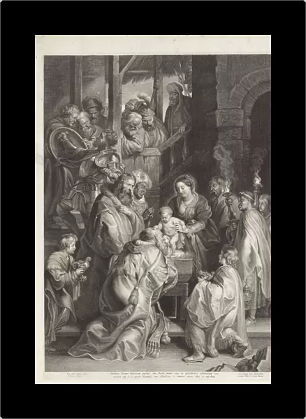 Adoration of the Magi, Nicolaes Lauwers, Filips IV (koning van Spanje), 1619 - 1652