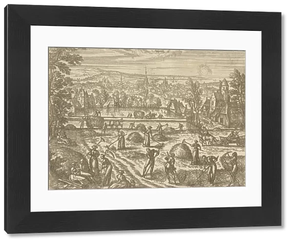July, Pieter van der Borcht (I), 1545 - 1608