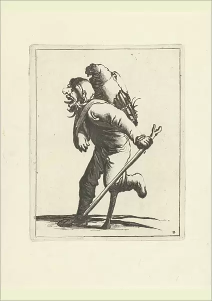 Manke man, Pieter Jansz. Quast, Frederik de Wit, 1639 - 1706
