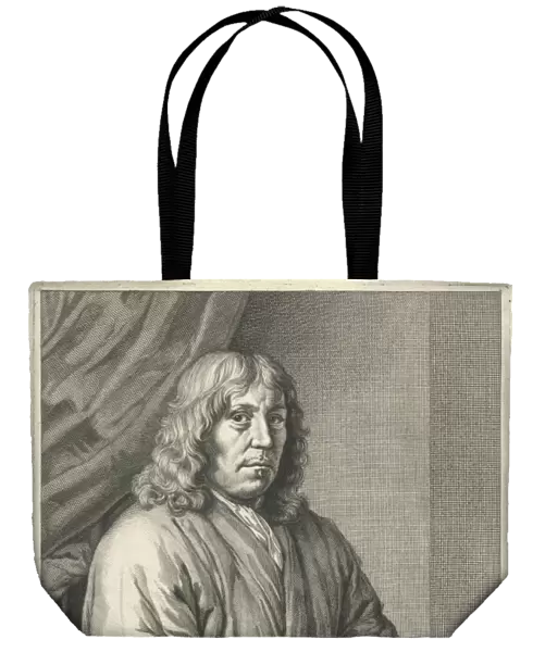 Portrait of Peter van Staveren, print maker: Johannes Willemsz