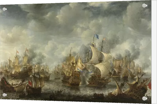 The Battle of Terheide, Jan Abrahamsz. Beerstraten, 1653 - 1666