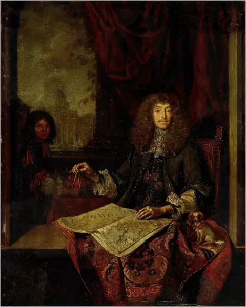 Portrait of Carel Quina (1620-89), Knight of the Holy Sepulchre and Amsterdam-born
