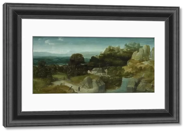 Landscape with the Temptation of Saint Antony Abbot, workshop of Joachim Patinir, c