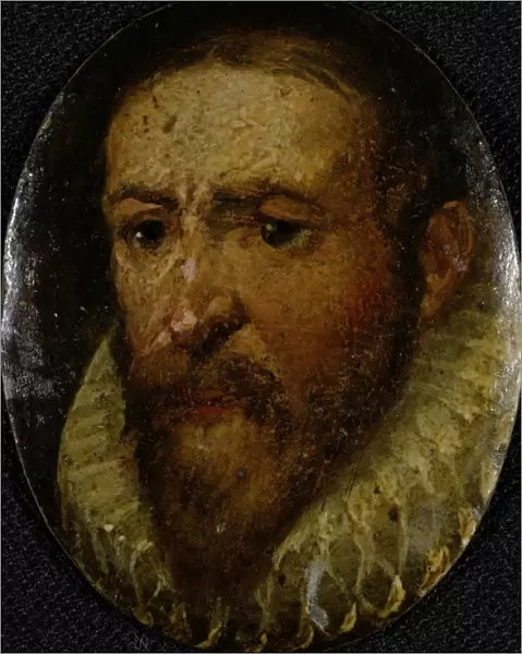 Portrait of Johan van Oldenbarnevelt, 1547-1619, attributed to Cornelis Saftleven