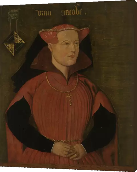 Portrait of Jacoba of Bavaria, Countess of Holland and Zeeland, Jacqueline, Countess