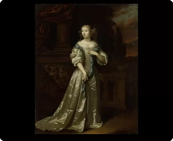 Portrait of Lady Philippina Staunton, wife of Roelof van Arkel, lord of Burgst, Caspar