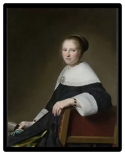 Portrait of Maria van Strijp, Johannes Cornelisz. Verspronck, 1652