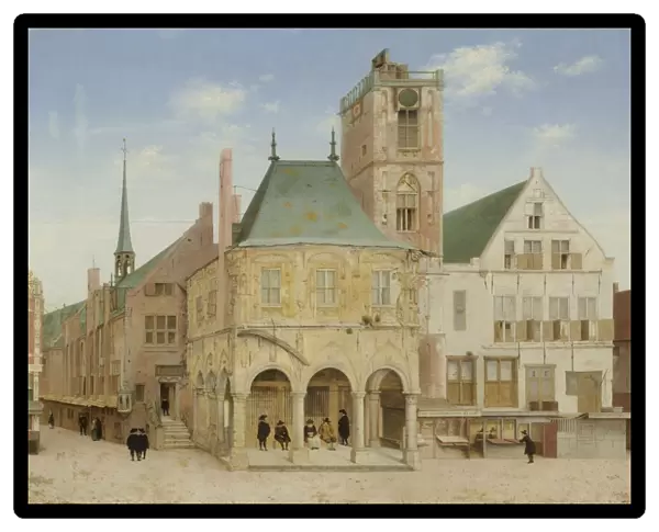 The Old Town Hall of Amsterdam, The Netherlands, Pieter Jansz. Saenredam, 1657