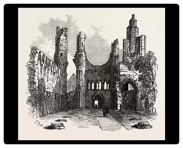 The British Association at Dundee: Arbroath Abbey, Uk, 1867