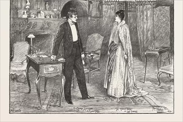 SCENE FROM THE IDLER, AT THE ST. JAMESs THEATRE, LONDON, UK, 1891