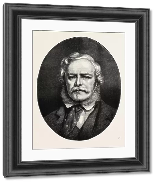 THE LATE SIR EDWIN LANDSEER, R. A. 1873 engraving