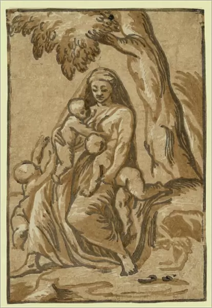 Charity, between 1540 and 1610, Vicentino, Giuseppe Niccolo, approximately 1510