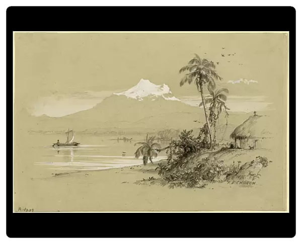 Frederic Edwin Church (American, 1826 - 1900), Magdalena River, New Granada, Equador