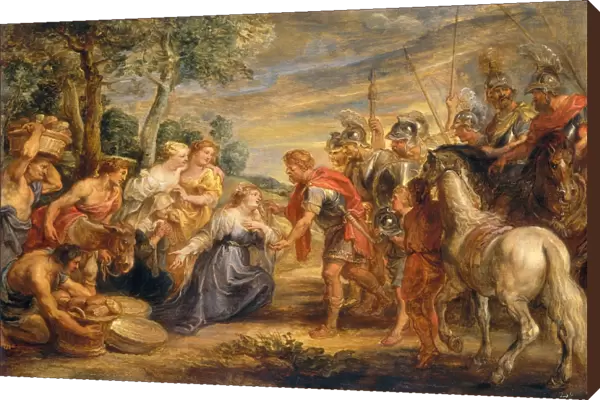 Sir Peter Paul Rubens, The Meeting of David and Abigail, Flemish, 1577 - 1640, c