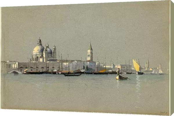 William Stanley Haseltine, View across the Giudecca Canal toward the Salute and the