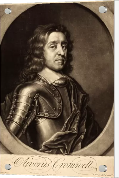 Peter Pelham after Robert Walker (English, 1684 - 1751), Oliver Cromwell, 1723, mezzotint