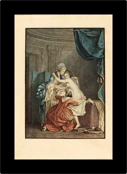 Nicolas Francois Regnault after Pierre-Antoine Baudouin (French, 1746 - c. 1810)
