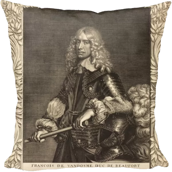 Robert Nanteuil after Jean Nocret (French, 1623 - 1678), Francois, Duc de Beaufort