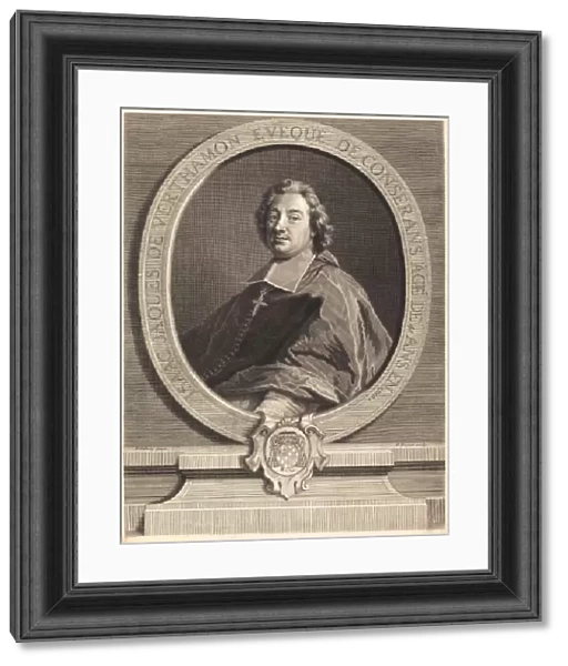 Pierre-Imbert Drevet after Francois de Troy (French, 1697 - 1739), Isaac-Jacques