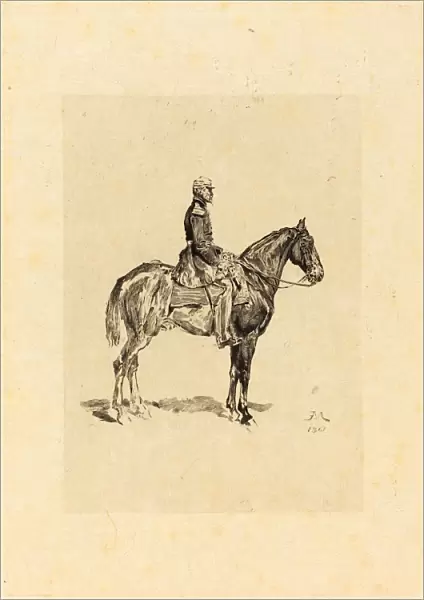 Frederic-Auguste La Guillermie after Jean-Louis-Ernest Meissonier (French, 1841 - 1934)