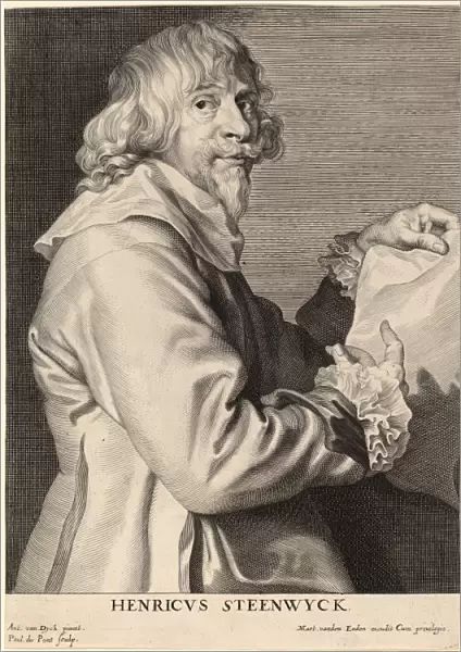 Paulus Pontius after Sir Anthony van Dyck, Henricus Steenwyck, Flemish, 1603 - 1658