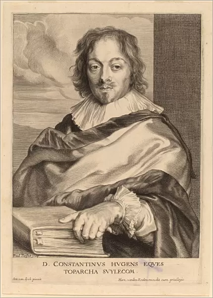 Paulus Pontius after Sir Anthony van Dyck (Flemish, 1603 - 1658), Constantijn Huygens