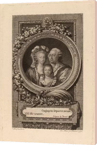 Jacob Adam after Antoine-Franazois Callet (Austrian, 1748 - 1811), Louis XVI, Marie-Antoinette