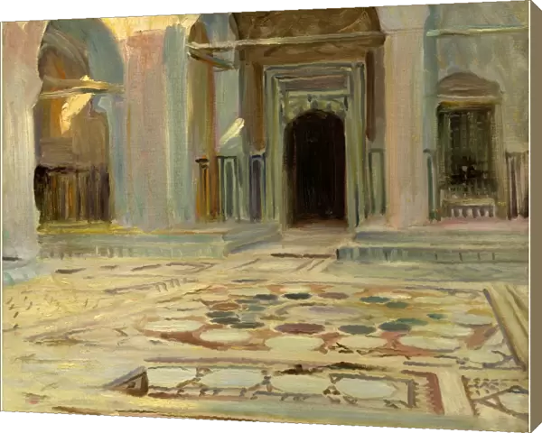 John Singer Sargent, American (Pavement, Cairo, 1891, oil on canvas