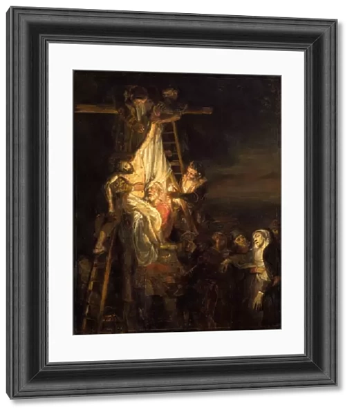 Rembrandt Workshop (Probably Constantijn van Renesse), The Descent from the Cross