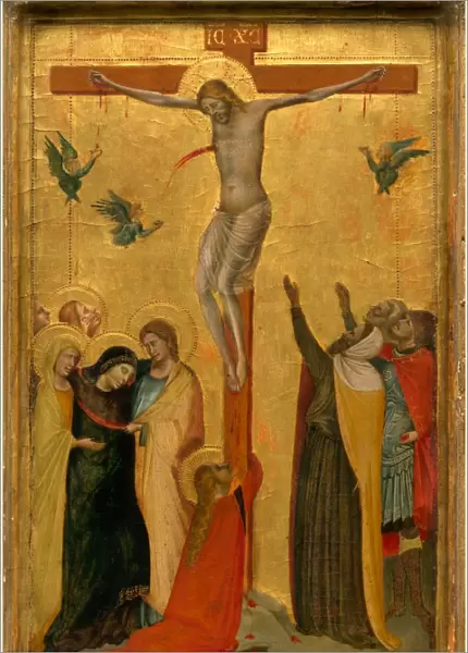 Attributed to Bernardo Daddi, Italian (active 1312-probably 1348), The Crucifixion, c