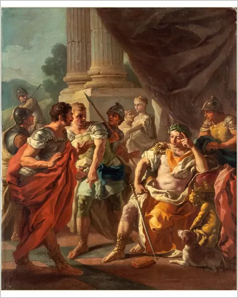 Francesco de Mura (Neapolitan, 1696-1782), Alexander Condemning False Praise, 1760s