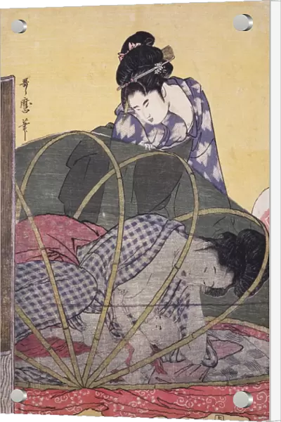 Horo-gaya] = [Mosquito net for a baby], Kitagawa, Utamaro (1753?-1806), (Artist)