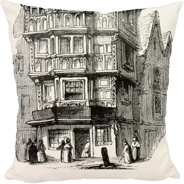 Fifteenth Century House, Fleet Street, London