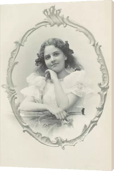 Mrs Alice Raphael 1890s Gelatin silver print