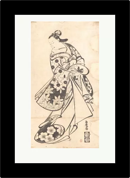 Courtesan Edo period 1615-1868 ca 1712 Japan