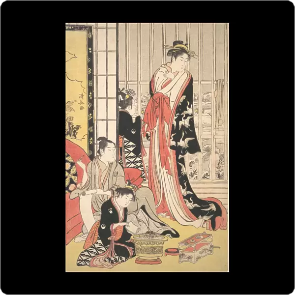 Interior Scene Edo period 1615-1868 ca 1788