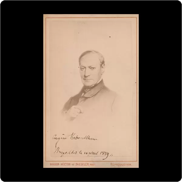 Eugene Joseph Verboeckhoven 1860s Albumen silver print