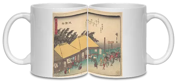 東海'十三次　池鯉鮬 Chiryu Edo Period