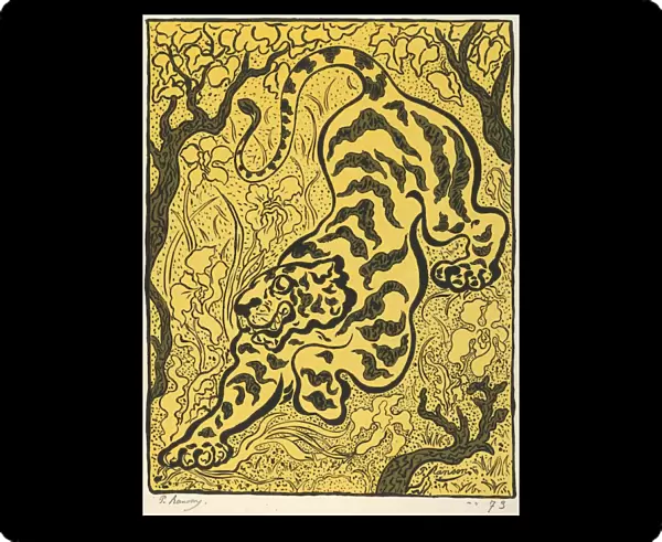 Drawings Prints, Print, Tiger Jungle, L Estampe originale, Album I, Artist, Publisher