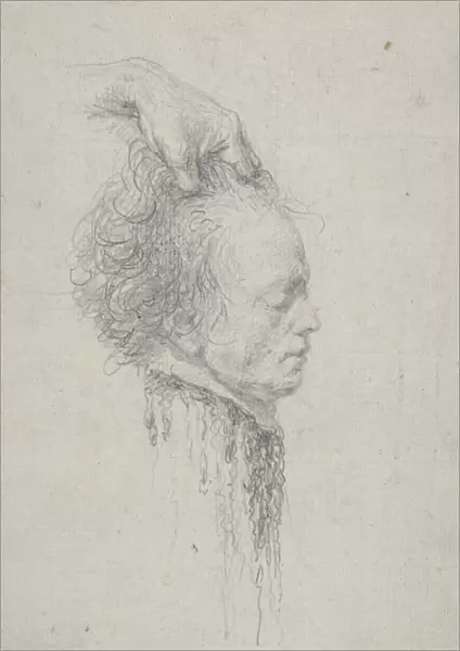 Severed head said Maximilien-Francois-Marie-Isidore de Robespierre