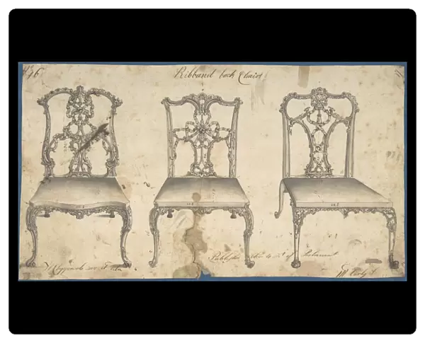 Ribband Back Chairs mid-18th-late 18th century
